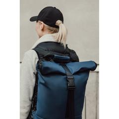 Vue VINGA Sacoche de vélo Baltimore de couleur bleu| Krokrodeal