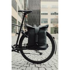 Vue VINGA Sacoche de vélo Baltimore de couleur noir| Krokrodeal