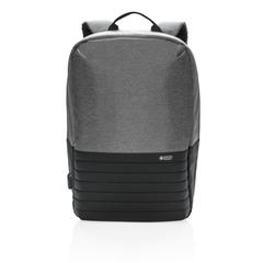 Vue "Sac à dos ordinateur 15,6""" de couleur gris| Krokrodeal
