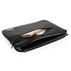 Vue Pochette pour ordinateur portable 15.6" Impact AWARE™ de couleur noir| Krokrodeal