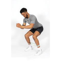 Vue Bandes élastiques fitness x4 dans une pochette de couleur noir| Krokrodeal