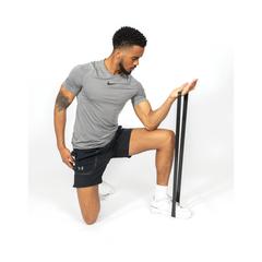 Vue Bandes élastiques fitness x4 dans une pochette de couleur noir| Krokrodeal