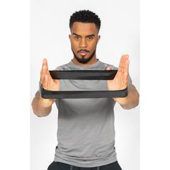 Vue Bandes élastiques fitness x4 dans une pochette de couleur noir| Krokrodeal