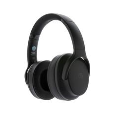Vue Casque audio en plastique recyclé RCS Urban V Palo Alto de couleur noir| Krokrodeal