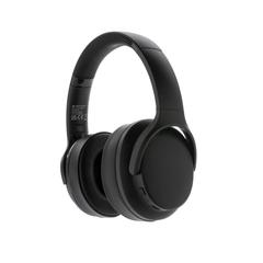 Vue Casque audio en plastique recyclé RCS Urban V Palo Alto de couleur noir| Krokrodeal