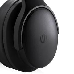 Vue Casque audio en plastique recyclé RCS Urban V Palo Alto de couleur noir| Krokrodeal