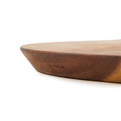 Vue VINGA Planche de service M Veia de couleur marron| Krokrodeal