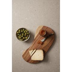 Vue VINGA Planche de service M Veia de couleur marron| Krokrodeal