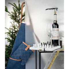 Vue Manique en toile Deluxe de couleur bleu| Krokrodeal