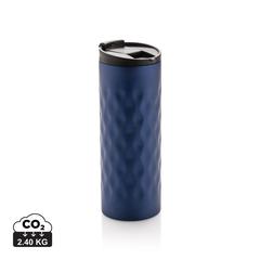 Vue Mug géométrique de couleur bleu| Krokrodeal