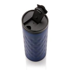 Vue Mug géométrique de couleur bleu| Krokrodeal