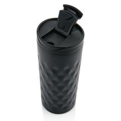 Vue Mug géométrique de couleur noir| Krokrodeal