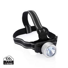 Vue Lampe frontale Everest de couleur gris| Krokrodeal
