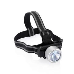 Vue Lampe frontale Everest de couleur gris| Krokrodeal