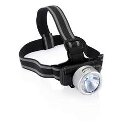 Vue Lampe frontale Everest de couleur gris| Krokrodeal