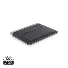 Vue Porte-cartes anti RFID Québec de couleur gris| Krokrodeal