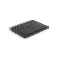 Vue Porte-cartes anti RFID Québec de couleur gris| Krokrodeal