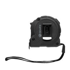 Vue Mètre ruban 5M Gear X avec rétraction lente/rapide de couleur noir| Krokrodeal