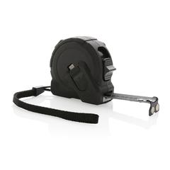 Vue Mètre ruban 5M Gear X avec rétraction lente/rapide de couleur noir| Krokrodeal