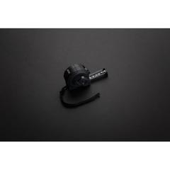 Vue Mètre ruban 5M Gear X avec rétraction lente/rapide de couleur noir| Krokrodeal