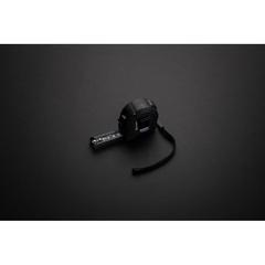 Vue Mètre ruban 5M Gear X avec rétraction lente/rapide de couleur noir| Krokrodeal