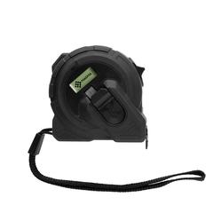 Vue Mètre ruban 5M Gear X avec rétraction lente/rapide de couleur noir| Krokrodeal