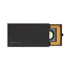 Vue Lampe de poche USB 260lm en plastique RCS Gear X de couleur gris| Krokrodeal