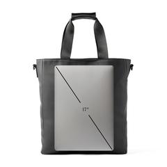 Vue VINGA Tote bag de travail Baltimore de couleur noir| Krokrodeal