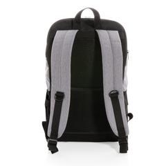 Vue Sac à dos ordinateur 15,6" avec USB et anti RFID de couleur noir| Krokrodeal