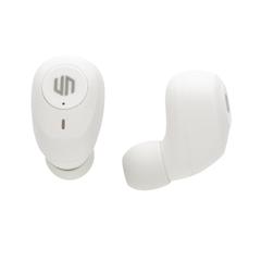 Vue Ecouteurs ENC en plastique recyclé RCS Urban V Palm Springs de couleur blanc| Krokrodeal