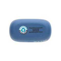 Vue Ecouteurs ENC en plastique recyclé RCS Urban V Palm Springs de couleur bleu| Krokrodeal