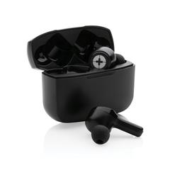 Vue Ecouteur ANC TWS Swiss Peak de couleur noir| Krokrodeal