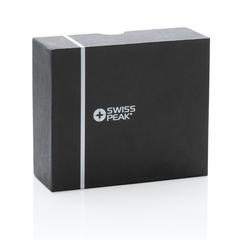 Vue Ecouteur ANC TWS Swiss Peak de couleur noir| Krokrodeal