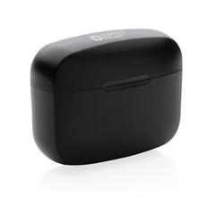 Vue Ecouteur ANC TWS Swiss Peak de couleur noir| Krokrodeal