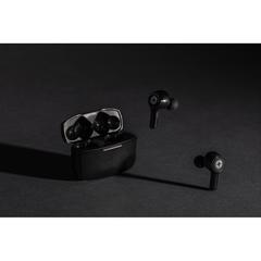 Vue Ecouteur ANC TWS Swiss Peak de couleur noir| Krokrodeal