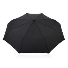 Vue Parapluie automatique 21" Swiss Peak AWARE™ Traveller de couleur noir| Krokrodeal
