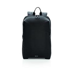 Vue Sac à dos avec port USB A ordinateur 15,6" Swiss Peak AWARE™ de couleur noir| Krokrodeal