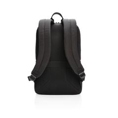 Vue Sac à dos avec port USB A ordinateur 15,6" Swiss Peak AWARE™ de couleur noir| Krokrodeal