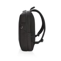 Vue Sac à dos avec port USB A ordinateur 15,6" Swiss Peak AWARE™ de couleur noir| Krokrodeal