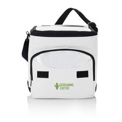 Vue Sac isotherme pliable de couleur blanc| Krokrodeal