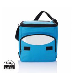 Vue Sac isotherme pliable de couleur bleu| Krokrodeal