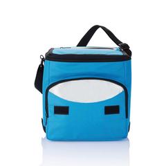 Vue Sac isotherme pliable de couleur bleu| Krokrodeal