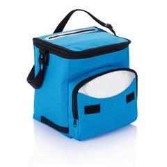 Vue Sac isotherme pliable de couleur bleu| Krokrodeal