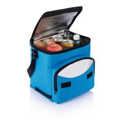 Vue Sac isotherme pliable de couleur bleu| Krokrodeal