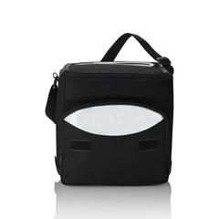 Vue Sac isotherme pliable de couleur gris| Krokrodeal