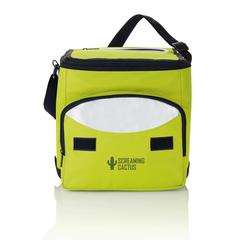 Vue Sac isotherme pliable de couleur vert| Krokrodeal