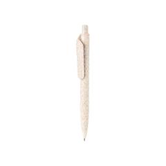 Vue Stylo en fibre de paille de couleur blanc| Krokrodeal