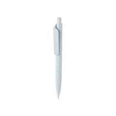 Vue Stylo en fibre de paille de couleur bleu| Krokrodeal