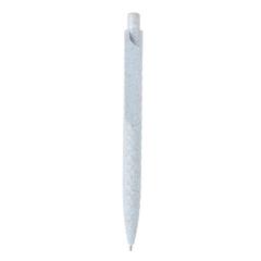 Vue Stylo en fibre de paille de couleur bleu| Krokrodeal