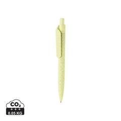 Vue Stylo en fibre de paille de couleur vert| Krokrodeal